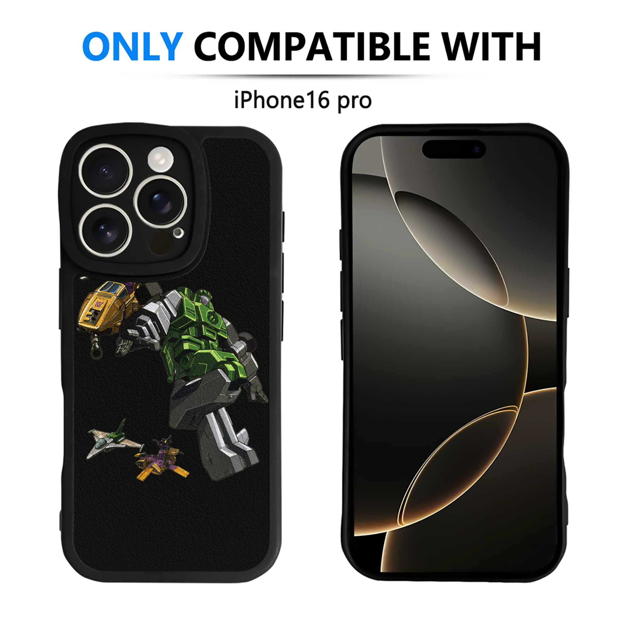 （画像用）  【iPhone 16シリーズ対応】シリコンスマホケース（レザー調） 材質：シリコン